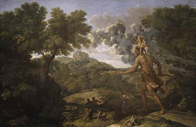 Nicolas Poussin Paysage avec Orion aveugle cherchant le soleil china oil painting image